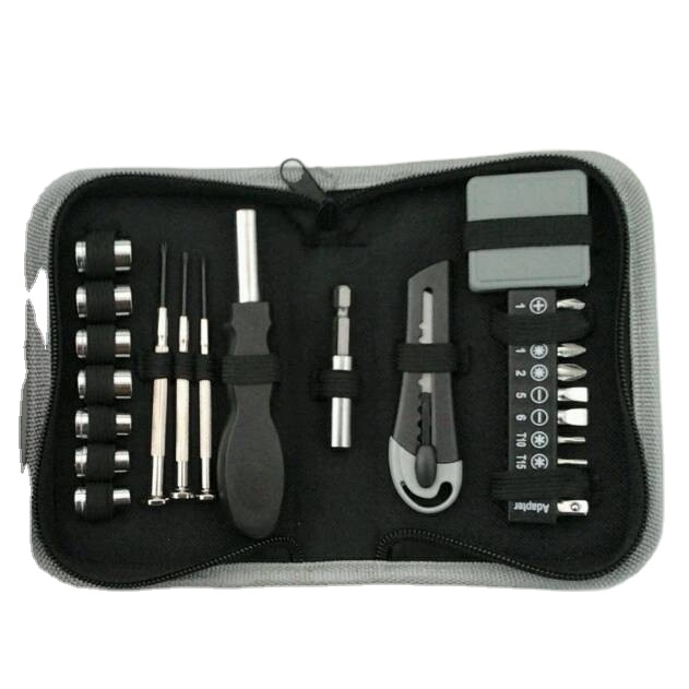 24pcs zipper pouch computer hand tool kit